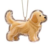 Pet Hair Memorial Keepakes Keychain Hundeform Figur Fell Kollektor Box Clear Hanging Bag Charme Accessoires Geschenk Haustier Pelze Memorial Keychain