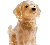 Pet Hair Memorial Keepakes Keychain Hundeform Figur Fell Kollektor Box Clear Hanging Bag Charme Accessoires Geschenk Haustier Pelze Memorial Keychain