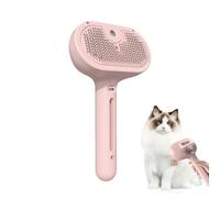 Pet Hair Removal Comb, Steamy Grooming Brush, Pet Cleaning Steam Comb, Long And Short Hair Dogs And Cats, Tool, For Bathing Grooming Home Use 8.07x4.72x2.95 inches