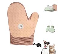 Pet Hair Removal Glove, 2025 New Grooming Mist Glove for Pets, Pet Hair Remover Electrostatic Gloves, Deshedding Steam Brush, for Cats & Dogs (Pink)