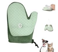 Pet Hair Removal Glove, 2025 New Grooming Mist Glove for Pets, Pet Hair Remover Electrostatic Gloves, Deshedding Steam Brush, for Cats & Dogs (Green)
