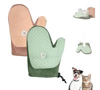 Pet Hair Removal Glove, 2025 New Grooming Mist Glove for Pets, Pet Hair Remover Electrostatic Gloves, Deshedding Steam Brush, for Cats & Dogs (2*PCS)