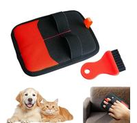 Pet Hair Removal Glove | Deep Cleaning Pet Shedding Tool | Reusable Electrostatic Gloves Pets Hair for Cat | for Couch Sofa Seat Cushion Carpet Furniture Tablecloth Laundry Clothing Car Bed
