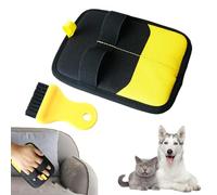 Pet Hair Removal Glove | Deep Cleaning Pet Shedding Tool | Reusable Electrostatic Gloves Pets Hair for Cat | for Couch Sofa Seat Cushion Carpet Furniture Tablecloth Laundry Clothing Car Bed