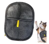 Pet Hair Removal Glove, Electrostatic Grooming Tool, 5.9x8.0 Inches Mitt with Ultra-Light Build, Professional Lint Cleaning Supply, Car Accessory with Modern Style, Fabric Gear for Dog Owners