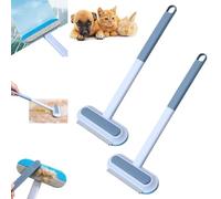 Pet Hair Removal Tool,4 in1 Cat and Dog Hair Removal with 17inch Long Handle,Washable,Reusable Dog Cat hair Remover Brush,for Carpet,Sofa,Bedding,Clothes and Furniture (2pcs)