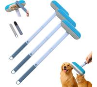 Pet Hair Remover, 4-In-1 Reusable Pet Hairs Remover Brush, Multifunctional Removal Tool, for Couch, Carpet, Clothes and Bedding (3*PCS,L)