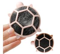 Pet Hair Remover For Laundry - Turtle Shaped Washing Machine Lint Cleaner | 2 Pieces Turtle Shaped Lint Collector | Laundry Hair Remover For Dryers Fabric Clothes Bedding Bed Sheets