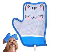 Pet Hair Remover Glove, Cat Grooming Gloves, 8.66x7.09 inches Reusable Shedding Brush Cleaner, Cartoon Cleaning Tools for Cat & Dog, Couch, Furniture, Clothes, Carpet and Bedding