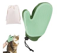 Pet Hair Remover Gloves, Gentle Grooming and Bathing Mittens for Dogs, Mesh Cats, Puppies, Kittens, Bunnies, Hamsters, Comfortable Massage Tool and Shedding Accessory, 7,87 x 5,91 pulgadas