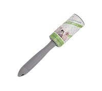 Pet Hair Roller, Lint Remover, Dust Cleaner, Tear-Off Sticky Sheets, Reusable Handle Brush, Fast Cleanup, Slim Handle, Strong Adhesive, Clothing and Furniture Use, 1.38 × 1.38 × 9.84 Inches