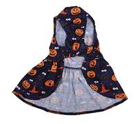 Pet Halloween Falda Brillante Colores Brillantes Softación cómodo Vestido de Perros de Moda elástico (S)
