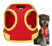 Pet Harness | Adjustable Dog Harness | Small Dog Harness | Reflective Dog Harness | Breathable Dog Harness Adjustable Fit For All Small Breeds For Walking, Running, Training