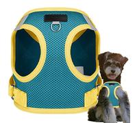 Pet Harness | Adjustable Dog Harness | Small Dog Harness | Reflective Dog Harness | Breathable Dog Harness Adjustable Fit For All Small Breeds For Walking, Running, Training