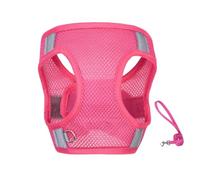 Pet Harness, Dog Collar Reflective, Reflective Harness Traction Rope No Pull Adjustable Set Puppy, Pet Training Accessory for Daily Walks, Shopping, Jogging, and Running