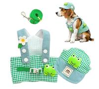 Pet Harness for Dog - Comfortable Pet Accessory Kit With Hat,Harness Vest With Training Rope Set for Dog - for Small Medium Large Puppy Outdoor Daily Walking Outdoor Activities Shopping Running