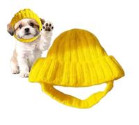 Pet Hat Stretchy Soft - Windproof Knit Beanie, Dog Hat | Holiday Costume Accessory, Pet Beanie at for Halloween Christmas Thanksgiving Photography Party Family Gathering Travel Walking
