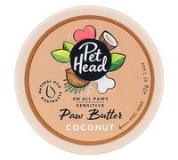 Pet Head On All Paws Mantequilla de Coco para patas | Bálsamo hidratante para patas | Hidrata patas y narices para dejarlas suaves y sin grietas | Se puede lamer | Fórmula suave para cachorros | 40g