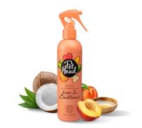 Pet Head Quick Fix Spray Acondicionador Sin Enjuague para Perros | 300ml | Aroma a Melocotón | Desenreda y Suaviza el Pelo | Apto para pelajes de perros húmedos o secos | No Requiere Enjuague