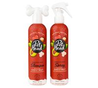 Pet Head Set De Cuidado Champú Para Perros + Spray "Castaño" 2 X 300 Ml