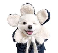 Pet Hoodie with Sunflower Shaped Hood, Warm and Fashionable Dog Cat Clothes for Small Breeds, Cozy Polyester Pullover for Puppies and Kittens (l)