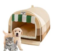 Pet House Bed, Dog Sleeping Bed, Spacious Yet Sturdy and Compact Design, Cat Winter Nest, Pet Nesting Spots for Cats, Dogs, and Puppies, 13,78 x 11,81 pulgadas