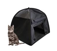 Pet House - Tienda de campaña plegable transpirable para perros para la playa, tienda de campaña de protección solar para perros, cama para gatos, casa de parque infantil, transpirable para mascotas