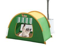 Pet House - Tienda de mascotas - Impermeable plegable transpirable con malla de ventilación y aire para perros pequeños puppies Bunnies Cats Indoor Outdoor Backyard Camping Travel Garden Beach Patio