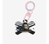 Pet ID Tags Speed Racer The Videogame - Etiquetas personalizadas para perros y gatos, acrílico en forma de hueso, rosa claro, pequeño