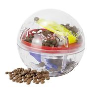 PET Interactive Treat Ball, Dog Treat Ball Toy,Trate el juguete para la bola dispensadora para mascotas - Figura alimentador lento Perros de perros aburridos para exteriores interiores para habitación