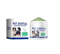 Pet Lab Co Polvo para dientes de perro, polvo de limpieza dental para perros, 2,8 oz, polvo dental para perros que ayuda a limpiar los dientes y refrescar el mal aliento, placa para suministros de