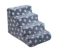 Pet Ladder For Sofa - Dog Steps For Bed For Comfortable Access | Plush Fabric with High-Density Sponge, Non-Slip Pet Stair For Small Medium Dogs Kittens Cats Bedroom Living Room Vehicle Use