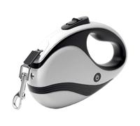 Pet Lead, Retractable Tractor, USB Flashlight Feature, Ergonomic Handle, Smooth Foldable Tape with Touch Lock, Traction Rope, Ideal for Dog Walking and Outdoor Training