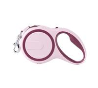 Pet Leash， Correa de Nailon Resistente de 3 m for Cachorros y Perros pequeños, medianos y Grandes. Retráctil automática y Duradera.,for Pets(Wine Red)