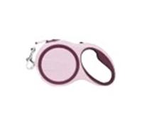 Pet Leash， Correa for Perros de 3 m y 5 m, de Nailon Resistente, for Cachorros, Perros pequeños, medianos y Grandes, y Gatos. Retráctil automática y Duradera.,for Pets(Red)