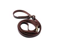 Pet Leash， Correa Martingale Cuero Genuino: Sistema antitirones Giratorio, Acolchada Resistente, Entrenamiento Pastor Alemán y Golden Retriever,for Pets(White,1.5Wide1.2Rice)