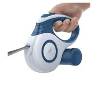 Pet Leash， Correa retráctil automática for Perros de 3 m/5 m, Extensible, for pasear Perros pequeños y Grandes. Accesorio Tipo Ruleta.,for Pets(White,3M)