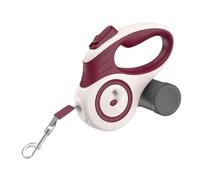 Pet Leash， Correa retráctil automática for Perros de 3 m/5 m, Extensible, for pasear Perros pequeños y Grandes. Accesorio Tipo Ruleta.,for Pets(Red 4K 3.5X 90X,5M)