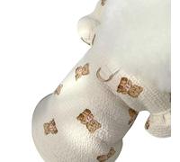 Pet Leash T Shirt for Small Dogs & Cats | Soft Breathable Fabric for Spring & Summer | Teddy/Bichon/Poodle Apparel with Built - in Leash Ring | Cute Fashion Dog Clothes (XL)