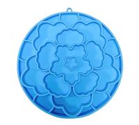 Pet Lick Pad - Alfombrilla de silicona para alimentación de 7,87 pulgadas | con copas de succión para perros y gatos, alimentador lento para entrenamiento de ratas, con función de expansión de alimento