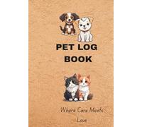 PET LOG BOOK: Record, Monitor & Protect Your Pet’s Health