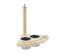 Pet LoveBirds - Jaula para periquitos, perca, soporte de perca para escalada, comedero para pájaros, loros, periquitos, cacatúa, conure