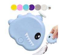 Pet Nail Grinder For Dogs, 3-Mode Adjustable Electric Nail Grinder, ABS Material, 40dB Low-Noise Design, Cordless Gentle Grooming Tool, Dinosaur Shape For Puppies & Kittens, Home Use