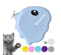 Pet Nail Grinder for Dogs, 3 Modes Adjustable Low Noise Electric Grinder, 40db Dinosaur Shape Grooming Tool, Cordless Gentle Trimming for Puppy Kitten Home Grooming, 7.5x7x2.5cm Blue Pink Green