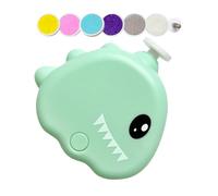 Pet Nail Grinder for Dogs, 3-Speed Adjustable Electric Grinder with Low Noise, Dinosaur Design, Cordless Grooming Tool for Puppies, Kittens, Home Nail Care, 2.95x2.76x0.98 inches