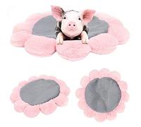 Pet Nest Pet Bed Mat Coral Fleece Soft Pet Supplies for Sleeping for Playing for Napping for Resting(Grey S)