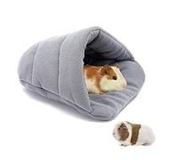 Pet Nest Rabbit Cotton Cat Nest Semi Enclosed Warm Slippers Hamster Dutch Pig Sleeping Bag, Grey