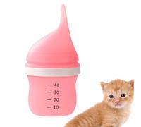 Pet Nurser Bottles for Small Pets, 40ml Milk Feeding Bottle for Puppies and Kittens, Portable Pet Nursing Supplies for Precise Bottles Feeding and Daily Care, 4.33x2.17x2.17 Inches