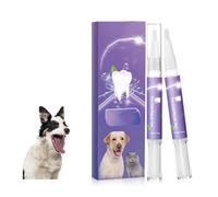 Pet Oral Repair Gel, Advanced Dog Teeth Cleaning Pen Set with Whitening & Tartar Control, Dogs Teeth Cleaning Toothbrush Pen, Care Freshens Breath Reduces, Easy No-Brushing Oral Care (4 PCS)