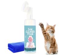 Pet Paw Cleaner For Dogs, 200ml Portable Dry Shampoo Bathing Bottle, Large Dog Paw Washing Tool For Puppies Cats Home Outdoor Travel Indoor Grooming Shower Accessory, Easy To Use and -Free